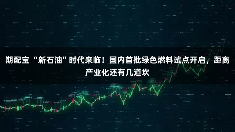 期配宝 “新石油”时代来临！国内首批绿色燃料试点开启，距离产业化还有几道坎